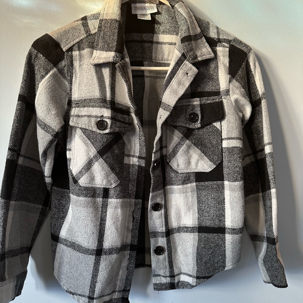 Tween Diva thick girls Flannel